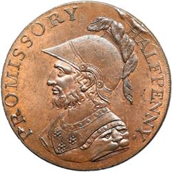 Hampshire. Gosport. Halfpenny, 1794