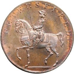 Hampshire. Petersfield. Halfpenny, 1793