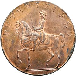 Hampshire. Petersfield. Halfpenny, 1793