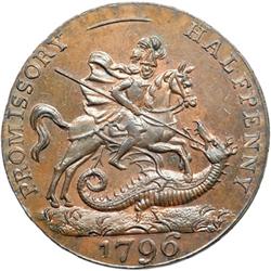 Hampshire. Portsea. Halfpenny, 1796