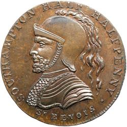 Hampshire. Southampton. Farthing, 1790