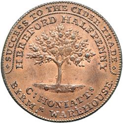 Hereforshire. Hereford. Halfpenny, 1794