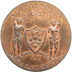 Kent. Maidstone. Halfpenny, 1795