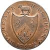 Image 1 : Lancashire. Rochdale. Halfpenny, 1792