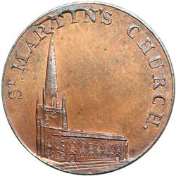 Warwickshire. Birmingham. Halfpenny, ND