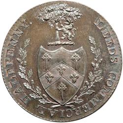 Yorkshire. Leeds. Birchall's Halfpenny, 1795