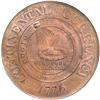 Image 1 : 1776 Dickeson Copy of the Continental Dollar in copper