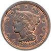 Image 1 : 1846 N-10 R4 PCGS graded MS63 Red & Brown.