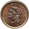 1850 N-25 R4- ANACS graded MS63 Red & Brown.