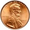 Image 1 : 1995 Lincoln 1C. Dbld Die Obv PCGS MS68 RD