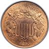 Image 1 : 1865 2C PCGS MS64 RB