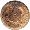 Image 2 : 1866 2C PCGS MS64 RB