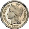 Image 1 : 1882 Nickel 3C NGC Proof 66
