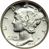 Image 1 : 1935-D Mercury 10C NGC MS67