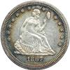 Image 1 : 1867 Liberty Seated 25C