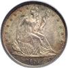 1839 Liberty Seated 50C. Drapery PCGS MS64 CAC