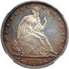 Image 1 : 1874 Liberty Seated 50C. Arrows NGC Proof 65