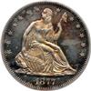 1877 Liberty Seated 50C PCGS Proof 63