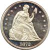 Image 1 : 1872 Liberty Seated $1 PCGS PF64 DC