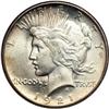 Image 1 : 1921 Peace $1 NGC MS63