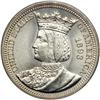 Image 1 : 1893 Isabella 25C PCGS MS64