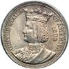 Image 1 : 1893 Isabella 25C PCGS MS63