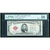 Image 1 : 1928-F, $5 Legal Tender Note. CGA Gem Uncirculated 66