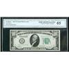 Image 1 : 1928, $10 Federal Reserve Note. CGA Gem Uncirculated 65