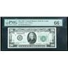 Image 1 : 1928, $20 Federal Reserve Note. PMG Gem Uncirculated 66