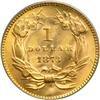 Image 2 : 1873 $1 Gold Indian. Open 3 PCGS MS64