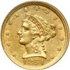 Image 1 : 1851 $2.50 Liberty PCGS Genuine