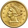 Image 1 : 1906 $2.50 Liberty PCGS Genuine