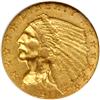 Image 1 : 1911-D $2.50 Indian NGC AU58