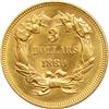 Image 2 : 1880 $3 Gold