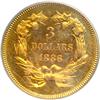 Image 2 : 1886 $3 Gold