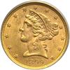 Image 1 : 1899 $5 Liberty PCGS MS63