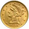 Image 1 : 1899 $5 Liberty PCGS MS63