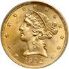 Image 1 : 1902 $5 Liberty PCGS MS64