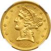 Image 1 : 1905 $5 Liberty NGC MS63