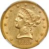 Image 1 : 1880 $10 Liberty NGC AU58