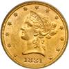 Image 1 : 1881 $10 Liberty PCGS MS62