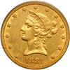 Image 1 : 1881-CC $10 Liberty PCGS EF45