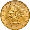 Image 1 : 1893 $10 NGC graded MS 62