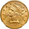 Image 1 : 1895 $10 NGC graded MS62