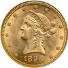 Image 1 : 1896-S $10 Liberty NGC graded MS60
