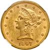 Image 1 : 1897 $10 NGC graded MS62