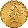 Image 1 : 1899 $10 NGC MS62