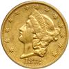 Image 1 : 1872-CC $20 Liberty PCGS EF40