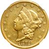 Image 1 : 1874-CC $20 Liberty NGC XF Details