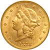 Image 1 : 1878-S $20 Liberty PCGS MS60